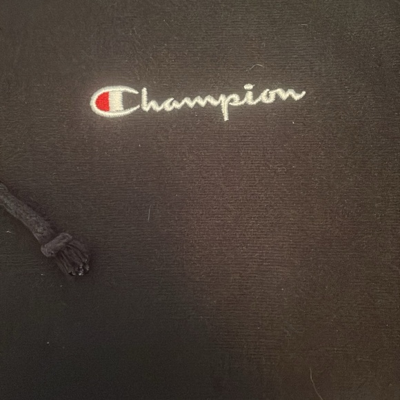 Champion black casual hoodie - Picture 3 of 6